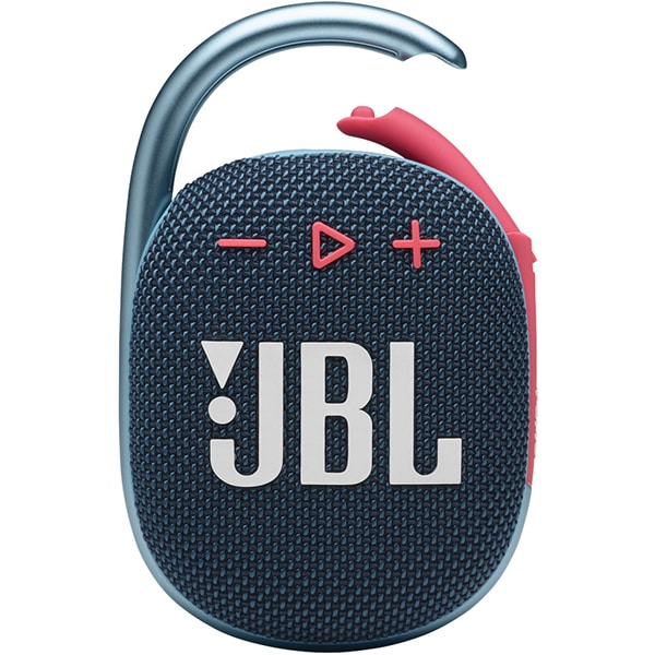 Boxa portabila JBL Clip 4, Bluetooth, Waterproof, albastru-roz