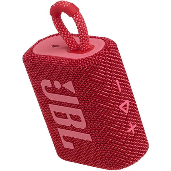 Boxa portabila JBL Go 3, Bluetooth, Waterproof, rosu