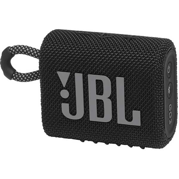 Boxa portabila JBL Go 3, Bluetooth, Waterproof, negru