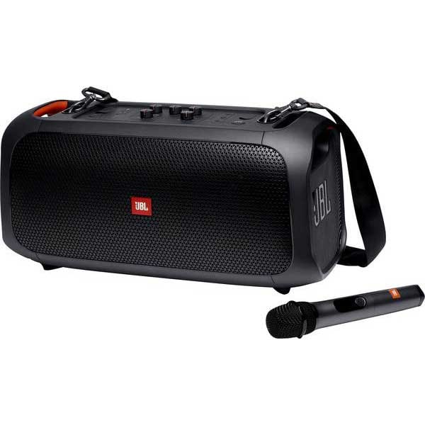 Awareness Australia Coping Boxa portabila JBL PartyBox On-The-Go, 100W, Bluetooth, Waterproof, USB,  Karaoke, Microfon inclus, negru