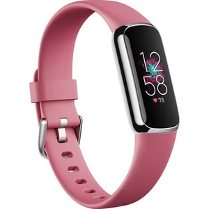 Bratara fitness FITBIT Luxe, Android/iOS, silicon, Orchid / Platinum