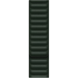 Bratara pentru APPLE Watch 41mm Sequoia Green Leather Link - S/M, ML7P3ZM/A