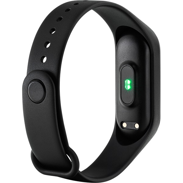 Bratara fitness CANYON CNE-SB01BN, Android/iOS, silicon, negru