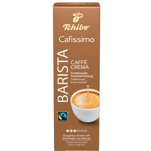 Capsule cafea TCHIBO Cafissimo Barista Caffe Crema 504188, 10 capsule, 80g
