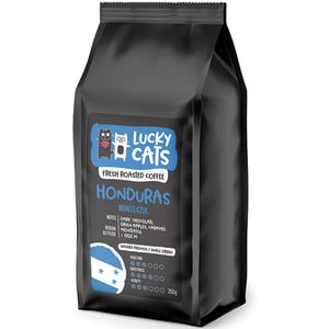 Cafea boabe LUCKY CATS Honduras Monteazul, 250g