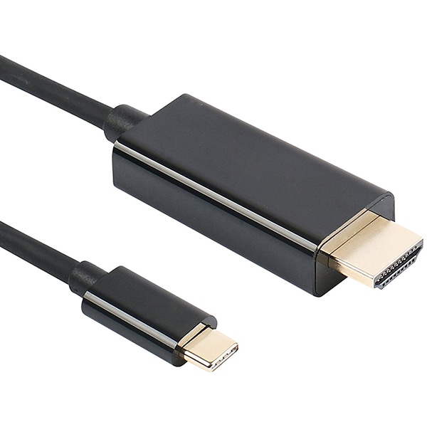 protection impulse smog Cablu USB 3.2 Type C - HDMI MYRIA MY8745, 1.8m, negru