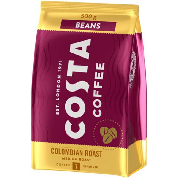 Cafea boabe COSTA COFFEE Colombia 30175, 500g