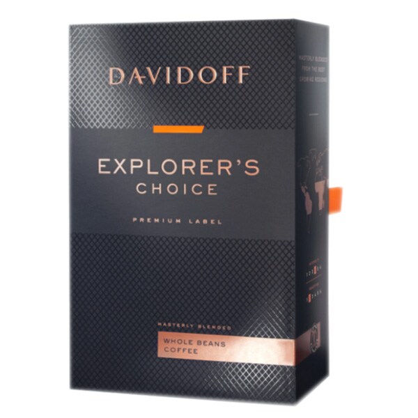 Cafea boabe DAVIDOFF Explorer's Choice, 500g