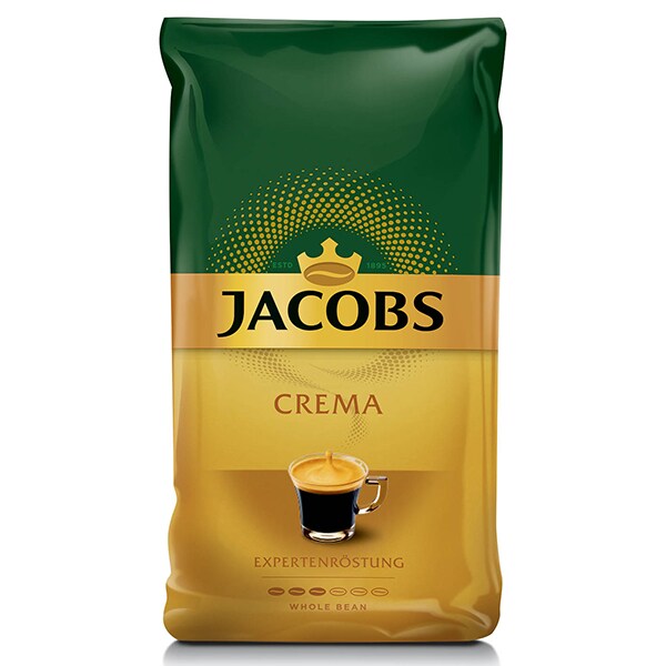Cafea boabe JACOBS Crema, 1000g