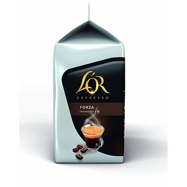 Capsule cafea L'OR Tassimo Espresso Forza, 16 capsule, 96g
