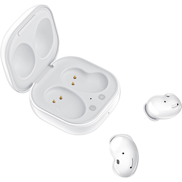 tumor atmosphere Occur Casti SAMSUNG Galaxy Buds Live, True Wireless, Bluetooth, In-Ear, Microfon,  Noise Cancelling, Mystic White