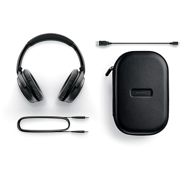 Casti BOSE Quiet Comfort 35 II, Bluetooth, On-Ear, Microfon, Noise Cancelling, negru