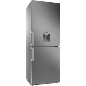 Combina frigorifica WHIRLPOOL WB70I 952 X AQUA, No Frost, 457 l, H 195 cm, Clasa E, Dozator apa, Total No Frost, inox