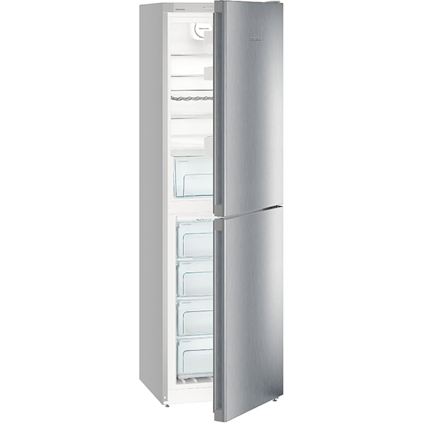 Combina frigorifica LIEBHERR CNel 4713, No Frost, 334 l, H 201.1 cm, Clasa E, argintiu