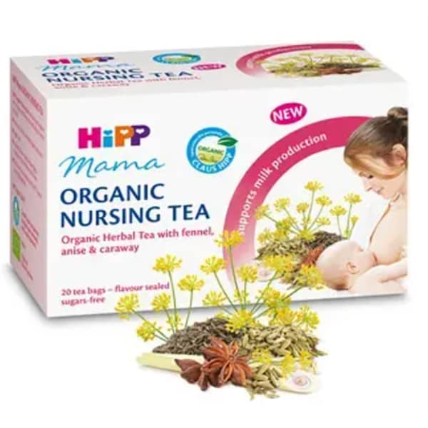 Ceai organic pentru ajutarea lactatiei HIPP 1321, 30g, 20 pliculete