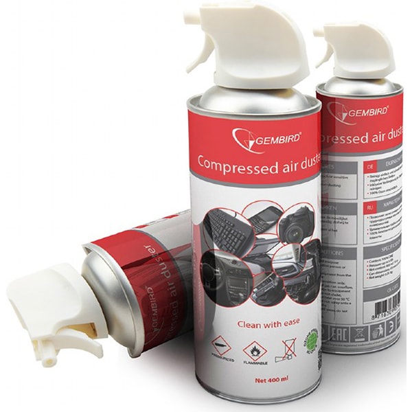 Spray cu aer comprimat Gembird CK-CAD-FL400-01, 400ml