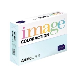 Hartie color pentru copiator COLORACTION, A4, 500 coli, bleu pal-Lagoon