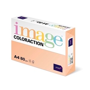 Hartie color pentru copiator COLORACTION, A4, 500 coli, Somon-Savana