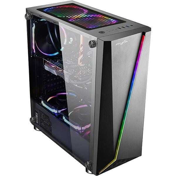 Dead in the world Attach to aluminum Sistem Desktop Gaming MYRIA Vision 82WIN Powered by Asus, Intel Core  i9-11900F pana la 5.2