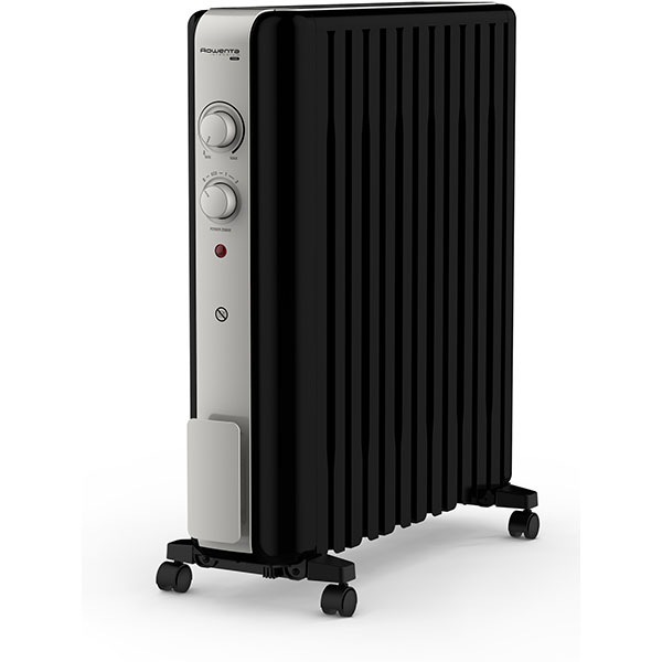 Calorifer Electric Rowenta Intesium Turbo Bu2751f0 12 Elementi 3 Trepte Putere 2500w Negru Gri