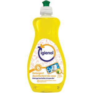 Detergent dezinfectant de vase IGIENOL Lamaie & Menta, 500ml