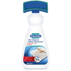 Detergent cu perie impotriva petelor si mirosurilor de animale DR. BECKMANN, 650 ml