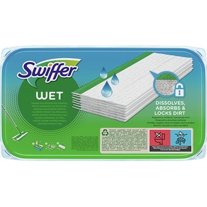 Rezerva umeda mop SWIFFER Wet, 28.8 cm, 10 bucati