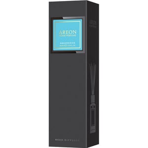 Odorizant cu betisoare AREON Home Perfume Aquamarine Black Line, 85 ml