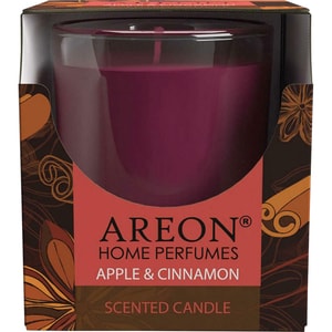 Lumanare parfumata AREON Home Perfumes Apple & Cinnamon, 120 g