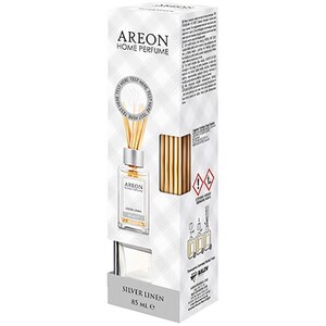Odorizant cu betisoare AREON Home Perfume Silver Linen, 85ml