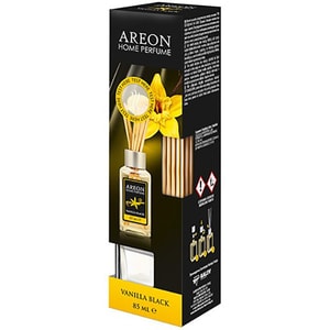 Odorizant cu betisoare AREON Home Perfume Vanilla Black, 85ml