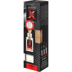 Odorizant cu betisoare AREON Home Perfume X Version Strawberry, 85ml 