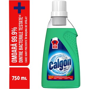 Solutie anticalcar CALGON automat gel Hygiene, 750ml