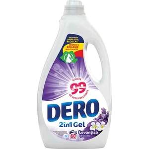 Detergent lichid DERO Lavanda, 3l, 60 spalari
