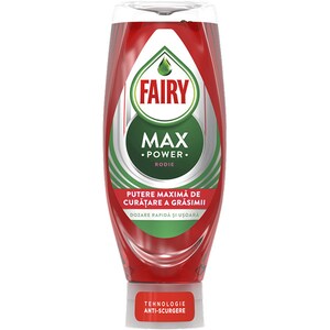 Detergent de vase FAIRY MaxPower Pomegranate, 650ml