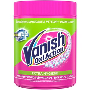 Pudra VANISH OXI Extra Hygiene 423 g pentru indepartarea petelor