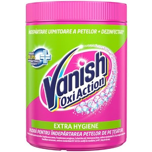Pudra VANISH OXI Extra Hygiene 846 g pentru indepartarea petelor