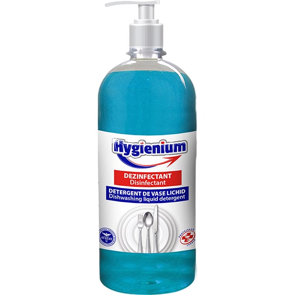 Detergent vase cu dezinfectant HYGIENIUM, 1l