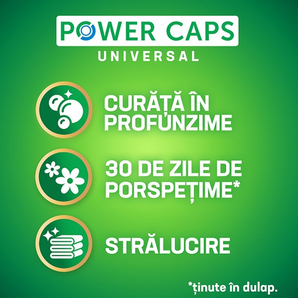Pachet Detergent capsule PERSIL Discs Universal, 88 spalari