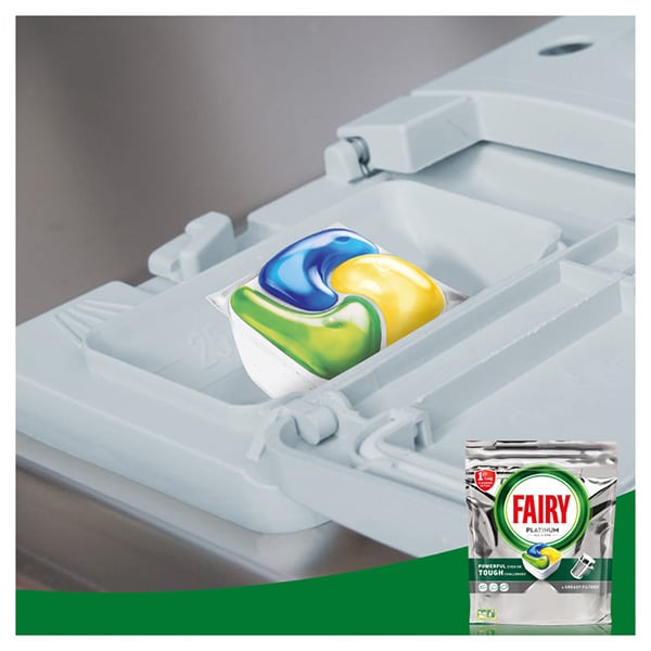 Detergent pentru masina de spalat vase FAIRY Platinum, 125 capsule
