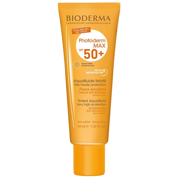Crema Protectie Solara Bioderma Max Aquafluide Doree Spf 50 40ml