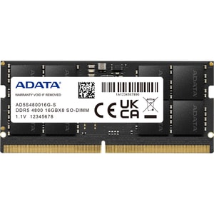 Memorie laptop ADATA, 16GB DDR5, 4800MHz, CL40, AD5S480016G-S