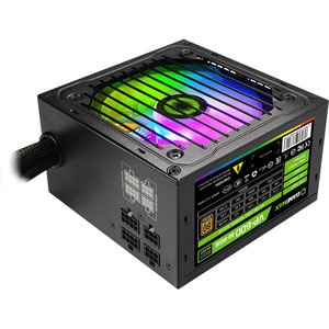 Sursa PC GAMEMAX VP-600 RGB, 600W, 120mm, 80 Plus Bronze, Semi Modular