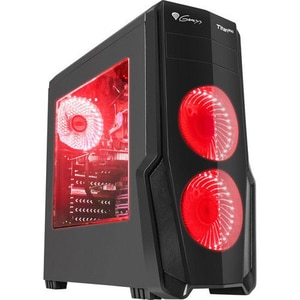 Carcasa PC GENESIS Titan 800 Red, USB 3.0, negru