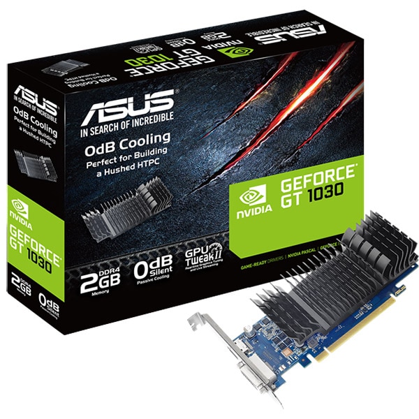 Placa video ASUS GT1030-SL-2GD4-BRK, 2GB DDR4, 64bit, GT1030-SL-2GD4-BRK