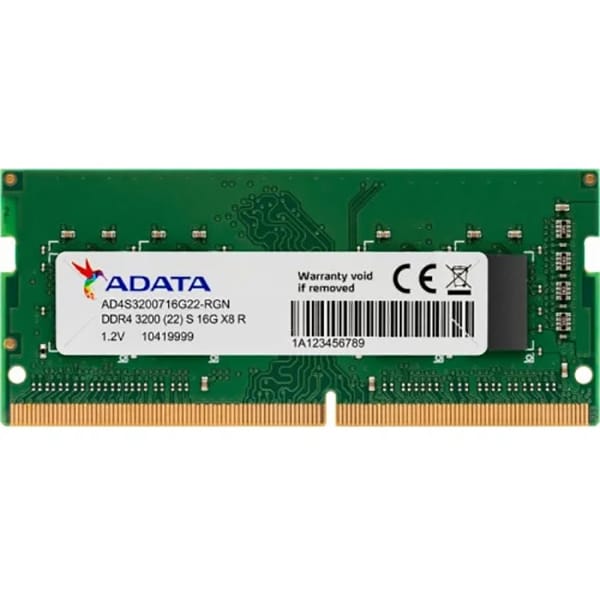 be impressed Ally malt Memorie laptop ADATA Premier, 16GB DDR4, 3200MHz, CL22, AD4S320016G22-SGN