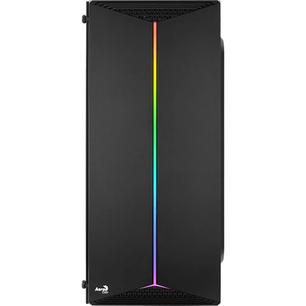 Carcasa PC AEROCOOL Split, USB 3.0, Fara sursa, RGB, negru
