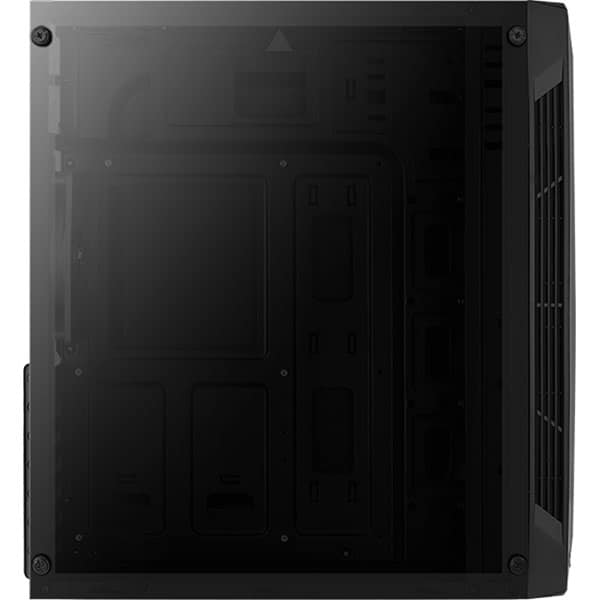 Carcasa PC AEROCOOL Split, USB 3.0, Fara sursa, RGB, negru
