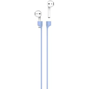 Cablu securizare pentru Apple AirPods PROMATE AirStrap, albastru deschis