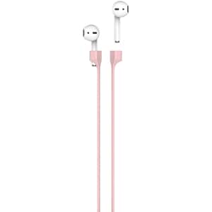 Cablu securizare pentru Apple AirPods PROMATE AirStrap, roz